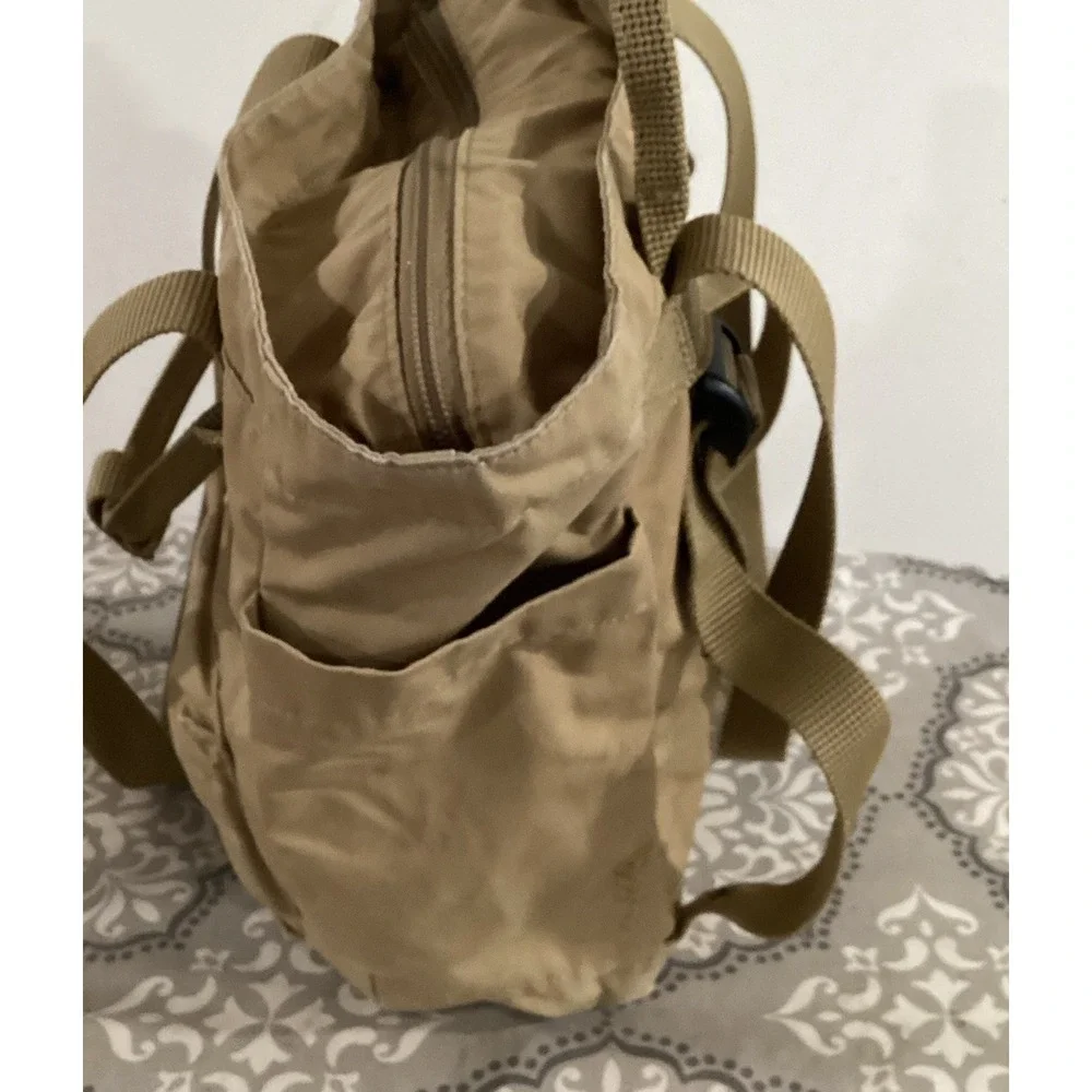 Fjallraven Tan Backpack with Iconic Design